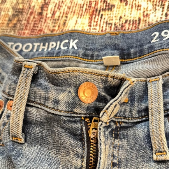 J. Crew Women's Skinny Jeans in Classic Blue - Picture 2 of 3
